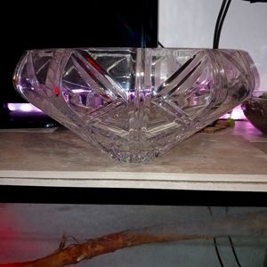 Crystal dish